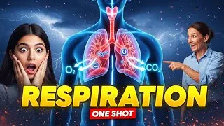 Thumbnail: “Respiration Chapter FULL Revision 💯 | Class 10 Science | Exam Booster”