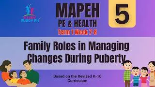 Thumbnail: MAPEH 5- PE and Health, Term 1 Week 7-8: Family Roles in Managing Changes During Puberty