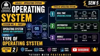 Thumbnail: Operating System Type (Part 2) |Real Time OS, Distributed OS & Mobile OS | MSBTE Diploma Sem 5 Lec 2