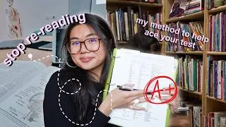 Thumbnail: Stop Re-Reading. This Is How to Revise Properly.