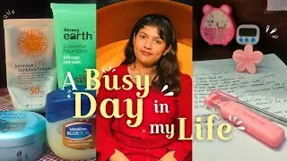Thumbnail: ✨ A Busy Day in My Life | Aesthetic Bangladeshi Student Vlog 🇧🇩📚
