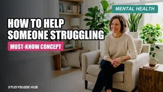 Thumbnail: 98. Mental Health Podcast: How to Help Someone Struggling – Being There for Others