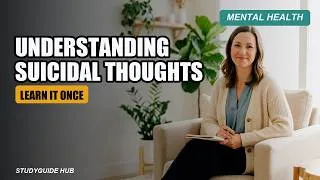Thumbnail: 97. Mental Health Podcast: Understanding Suicidal Thoughts – Talking About the Hardest Topic