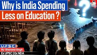 Thumbnail: Why Are Indian States Cutting Education Spending? | By Bhanwar Singh | StudyIQ IAS English