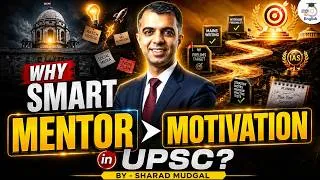 Thumbnail: Why Every UPSC Aspirant Needs a SMART Mentor? | By Sharad Mudgal | StudyIQ IAS English