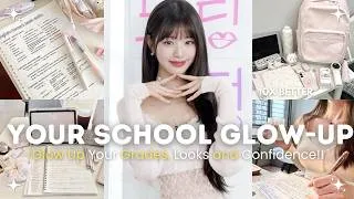 Thumbnail: The ULTIMATE Academic Student Glow-Up 💗📚 | Grades, Appearance, Confidence, Habits & More ✨