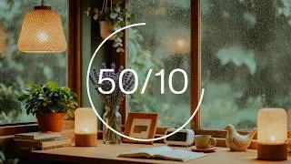 Thumbnail: 50/10 Pomodoro Timer - Relaxing Lofi, Deep Focus Pomodoro Timer, Study With Me, Stay Motivated