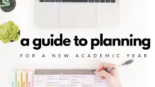 Thumbnail: How I plan for a new academic year | Study planning & Weekly planning | studytee