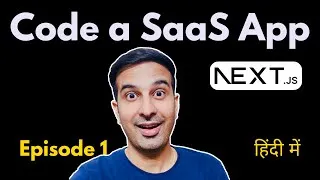 Thumbnail: Saas Project? Frontend & Backend alag alag? - Ep. 1 🚀