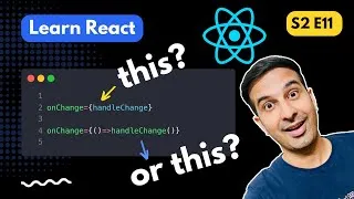 Thumbnail: Watch this before using Event Handlers in ReactJS 😰