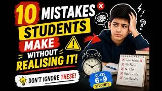 Thumbnail: DON'T DO THESE 10 MISTAKES BEFORE EXAM