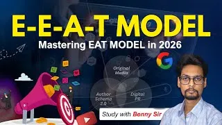 Thumbnail: What is E-E-A-T Model in Digital Marketing | Study with Benny Sir