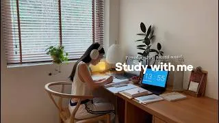 Thumbnail: 1 HOUR STUDY WITH ME 🌱 / Focus Music for Deep Concentration/ Poromodo 25/5/ StudywithEmmane