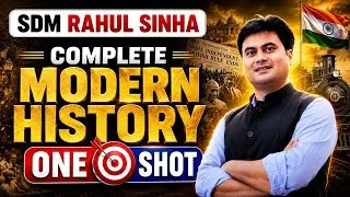 Thumbnail: Complete Modern History in One Class 🔥 | Modern History One Shot | SDM Rahul Sinha
