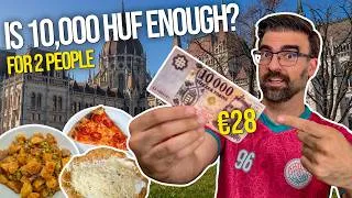 Thumbnail: 10,000 HUF Food Challenge in Budapest for 2 People!