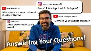 Thumbnail: Budapest Travel, Food & Life in Hungary — Viewer Q&A