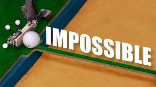 Thumbnail: Robot golf vs holes that keep getting harder
