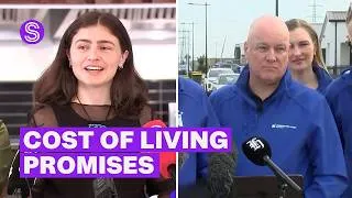 Thumbnail: Two parties promise big changes to some of the biggest costs facing Kiwis | Stuff.co.nz