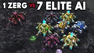 Thumbnail: 1 Zerg vs 7 ELITE A.I. [Extreme Quality]