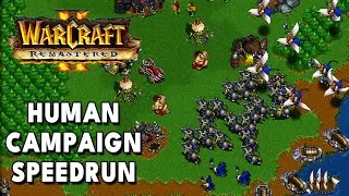 Thumbnail: Warcraft 2 Remastered Human Campaign Speedrun [4K]
