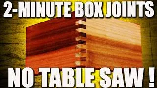 Thumbnail: 2-Minute box joints with a router