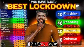 Thumbnail: NEW 6'6 LOCKDOWN DEFENDER BUILD in NBA 2K26… THIS BUILD IS BROKEN 😳🔥