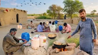 Thumbnail: Traditional Desert Feast with Friends | Rohi Culture | Cholistan Desert Village Life Pakistan