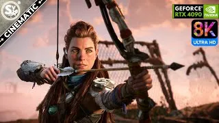 Thumbnail: Horizon Forbidden West on PC in 8K Looks Like a MOVIE | RTX 4090
