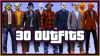 Thumbnail: The Top 30 BEST GTA Online Halloween Outfits For 2025!!!