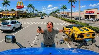 Thumbnail: When Stupid Truck Drivers Get Instant Karma
