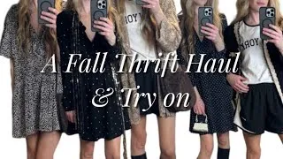 Thumbnail: A Fall Thrift Haul & Try on! 
