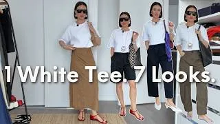 Thumbnail: One Cropped White Tee, 7 Outfits You'll Want to Copy