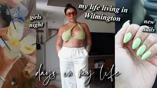 Thumbnail: My life as a hairstylist in Wilmington North Carolina // Pool day, girls night & more