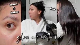 Thumbnail: Wedding prep with me // Keratin treatment, brow lamination, at home lash extensions & more