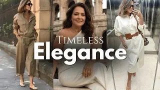 Thumbnail: Top 5 Monochrome Outfits That Make Every Woman Look More Elegant | Summer Style for Women Over 50 60