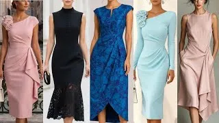 Thumbnail: Very Elegant Cocktail Midi Dresses For Women