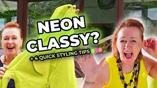 Thumbnail: Is neon a 'disaster' for over 50s? Let's style it! 💫