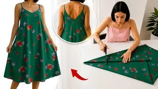 Thumbnail: Folded 1 Meter of Fabric Like This... The Result Is Genius!