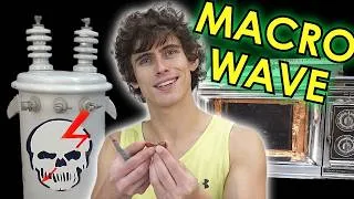Thumbnail: I built a 20,000 watt microwave oven!