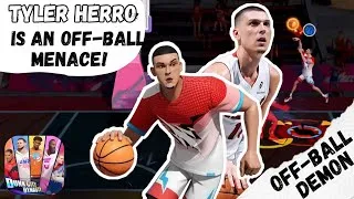 Thumbnail: TYLER HERRO is an OFF-BALL MENACE | Overview + Tips and Tricks | Dunk City Dynasty