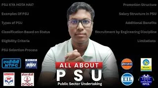 Thumbnail: PSU - Public Sector Undertaking | Government Engineering Job | Complete Details