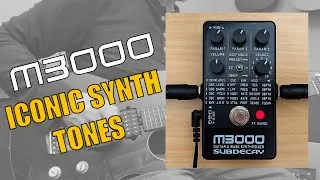 Thumbnail: Iconic synth sounds with the Subdecay M3000: Da Funk