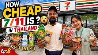 Thumbnail: Ep-8 || How Cheap is 7-Eleven in Thailand? 😲 | Full Food Price Tour 🇹🇭