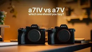 Thumbnail: Sony A7 V vs A7 IV - Which One Should You Buy in 2026?