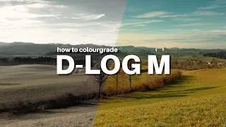 Thumbnail: How to Colour Grade DJI D-Log M in DaVinci Resolve | Complete Beginner Tutorial