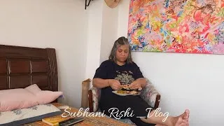 Thumbnail: Breaking stereotypes at the age of 42, One grey hair at a time | Slow living in India | Rain asmr