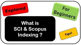 Thumbnail: Indexed Journals Basics: SCI Journals & SCOPUS Journals | (in Hindi)