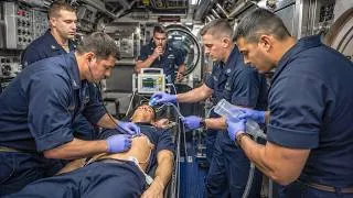 Thumbnail: What Happens When a Medical Emergency Occurs Deep Beneath the Ocean in US Submarine