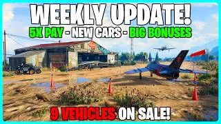 Thumbnail: GTA ONLINE WEEKLY UPDATE! NEW CARS & MORE!