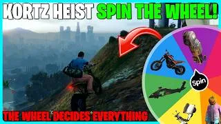 Thumbnail: Kortz Center Heist But The Wheel DECIDES How We Do It (GTA 5 ONLINE)